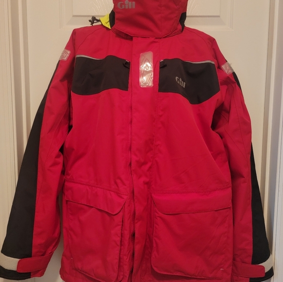 NEW - GILL COAST RED JACKET- (sz - large) - Picture 10 of 16